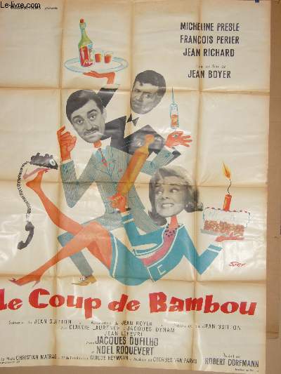 AFFICHE DE CINEMA - LE COUP DE BAMBOU