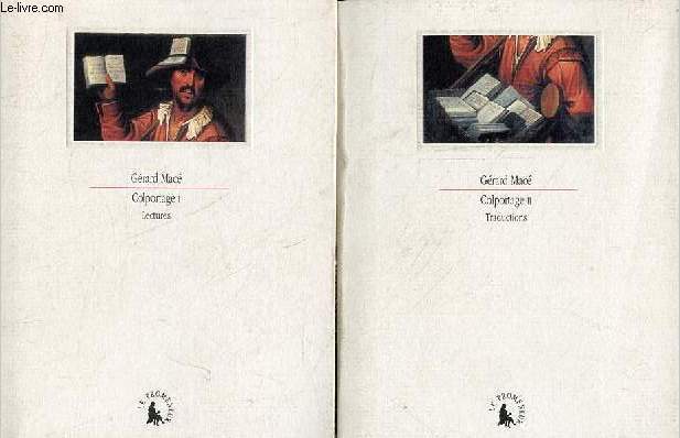 Colportage - Tome 1 + Tome 2 (2 volumes) - Tome 1 : Lectures - Tome 2 : Traductions.