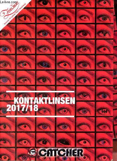 Catalogue Catcher kontaktlinsen 2017/18.