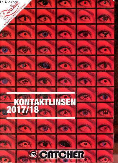 Catalogue Catcher kontaktlinsen 2017/18.