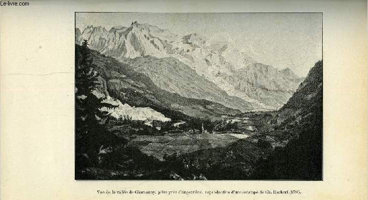 EXTRAIT DE L'ANNUAIRE DU CLUB ALPIN FRANCAIS 28e ANNEE - III. Les glaciers du Mont Blanc en 1780 par M. F.A. Forel, IV. Note sur la feuille (et dernire) de la carte des pyrnes centrales au 100,000e par M. F. Schrader