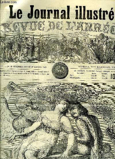 LE JOURNAL ILLUSTRE N 46 - Les mmoires de l'anne 1864 dictes au journal illustr par elle-mme par Henry de Montaut