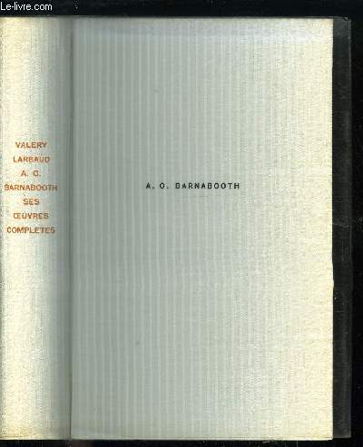 A. O. BARNABOOTH