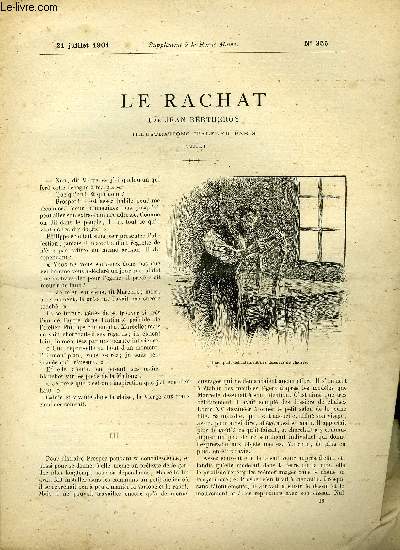 SUPPLEMENT A LA REVUE MAME N 355 - Le rachat (suite) III. IV. par Jean Bertheroy, illustrations d'Alfred Paris
