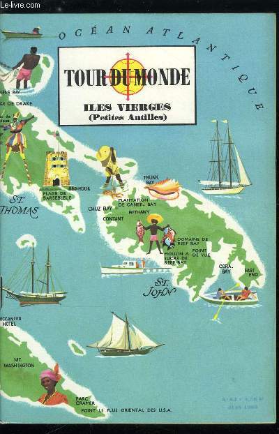 Tour du monde n 64 - Iles vierges (Petits Antilles)