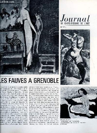 Journal de chefs-d'oeuvre de l'art n 125 - Les fauves a Grenoble, Yves Laloy, Edgar Iene, Katchinas