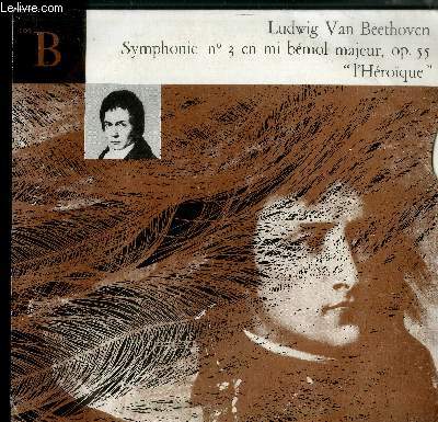 DISQUE VINYLE 33T : Symphonie n3 en mi bmol majeur op. 55 