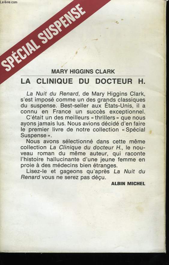 LA CLINIQUE DU DOCTEUR H.