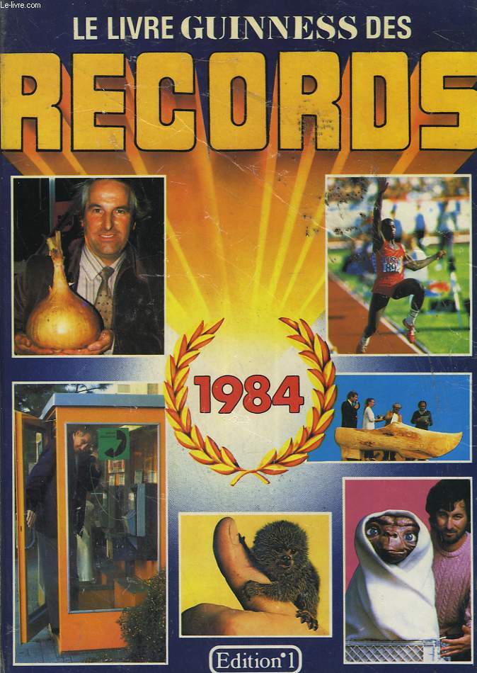LE LIVRE GUINNESS DES RECORDS 1984.