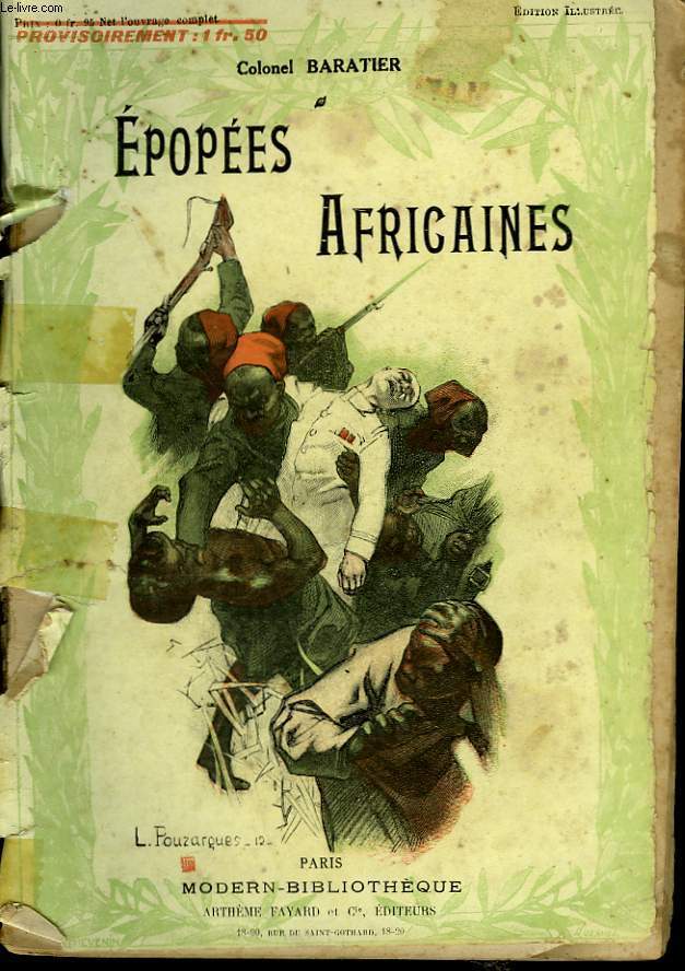 EPOPEES AFRICAINES. COLLECTION MODERN BIBLIOTHEQUE.