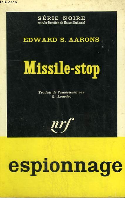MISSILE - STOP. COLLECTION : SERIE NOIRE N 861