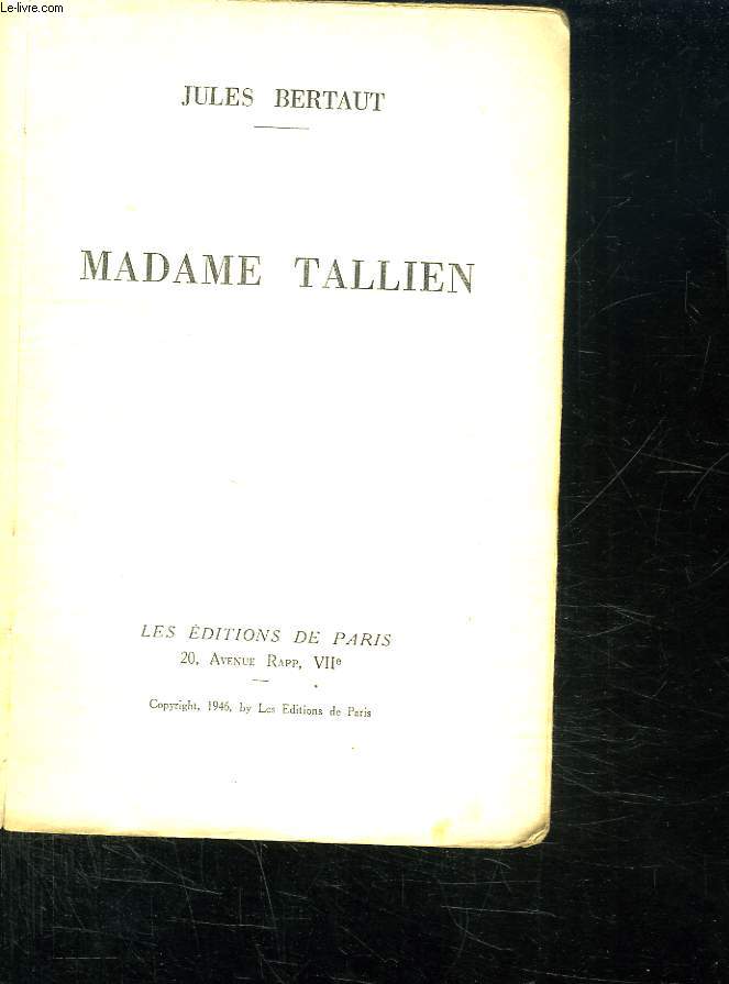 MADAME TALLIEN.