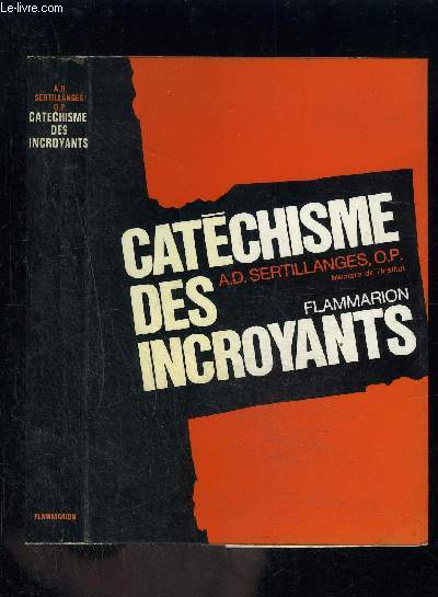 CATECHISME DES INCROYANTS
