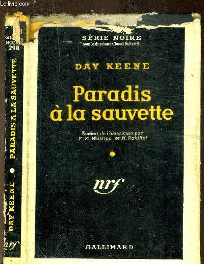 PARADIS A LA SAUVETTE - COLLECTION SERIE NOIRE 298