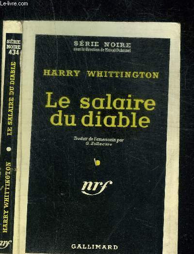 LE SALAIRE DU DIABLE - COLLECTION SERIE NOIRE 434