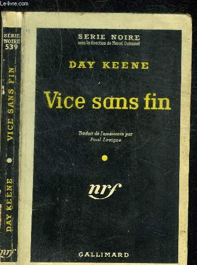 VICE SANS FIN - COLLECTION SERIE NOIRE 539