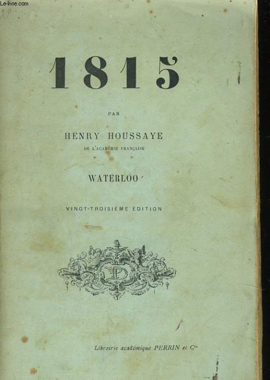 1815, WATERLOO