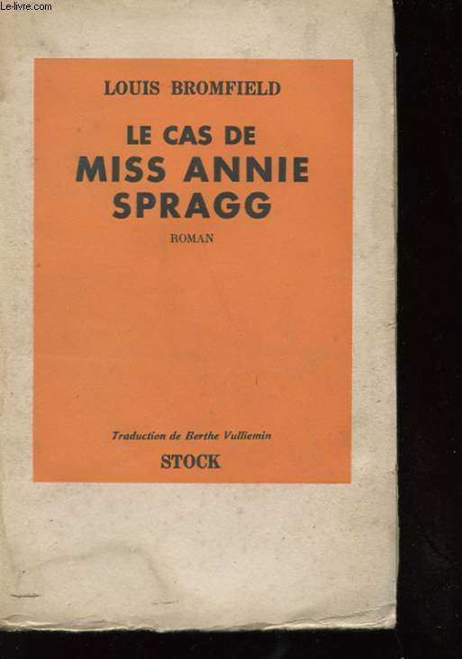 LE CAS DE MISS ANNIE SPRAGG