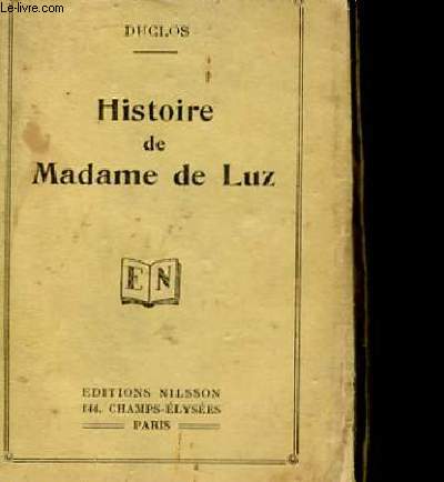 HISTOIRE DE MADAME LUZ