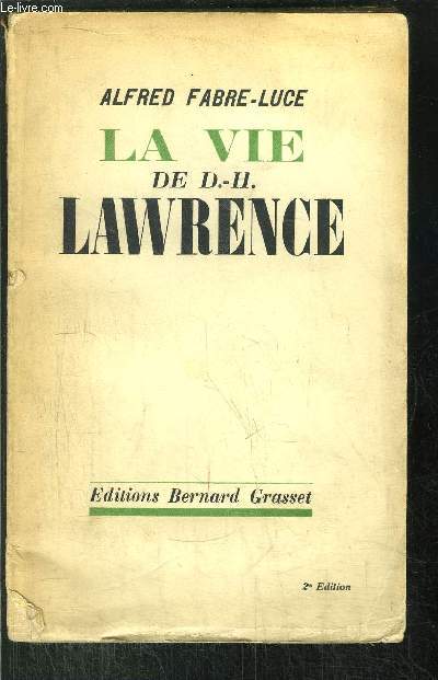 LA VIE DE D.-H. LAWRENCE