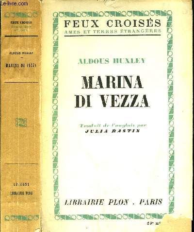 MARINA DI VEZZA - COLLECTION FEUX CROISES