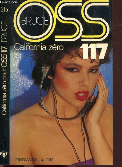 CALIFORNIA ZERO POUR OSS 117 - COLLECTION JEAN BRUCE N215