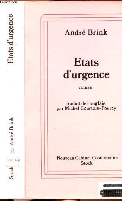 ETATS D'URGENCE - NOTES POUR UNE HISTOIRE D'AMOUR