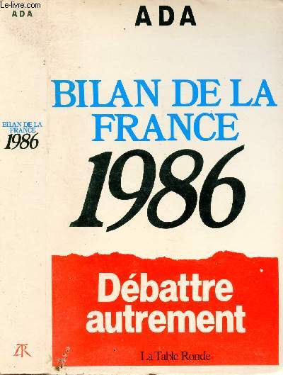 BILAN DE LA FRANCE 1986