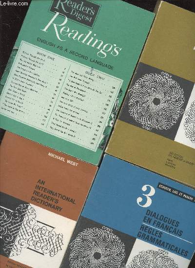 Ecouter, lire et parler l'anglais Lot De 5 Livres + 22 Disques Vinyles 33 T. , Sous Emboitage ( MANQUE 4 vinyles)