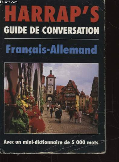 HARRAP S GUIDE DE CONVERSATION FRANCAIS ALLEMAND