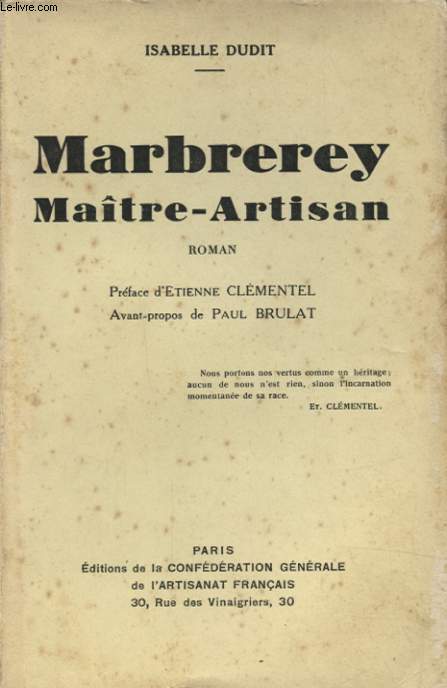 MARBREREY MAITRE ARTISAN