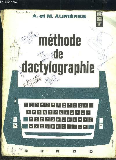 METHODE DE DACTYLOGRAPHIE