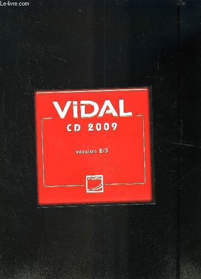 1 CD ROM VIDAL: VERSION 2/3 - 2009