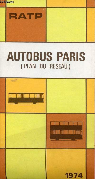 AUTOBUS PARIS (PLAN DU RESEAU)