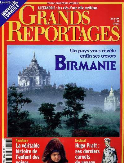 GRANDS REPORTAGES N 168 - JAN 1996