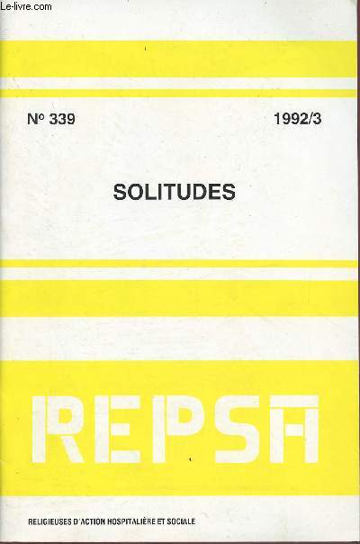 REPSA N339 - 1992/3 - SOLITUDES