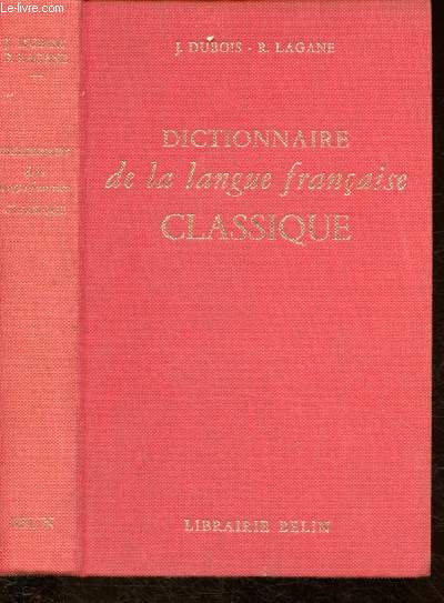 Dictionnaire de la langue franaise classique