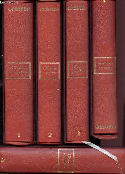 Oeuvres compltes de Colette - Edition du centenaire - 16 tomes : 16 volumes (complet) avec sous embotage