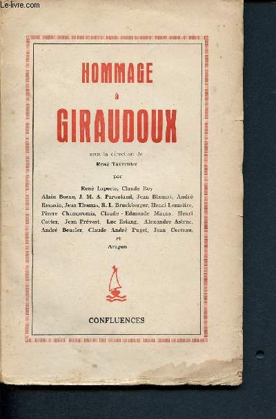 Hommage  Giraudoux