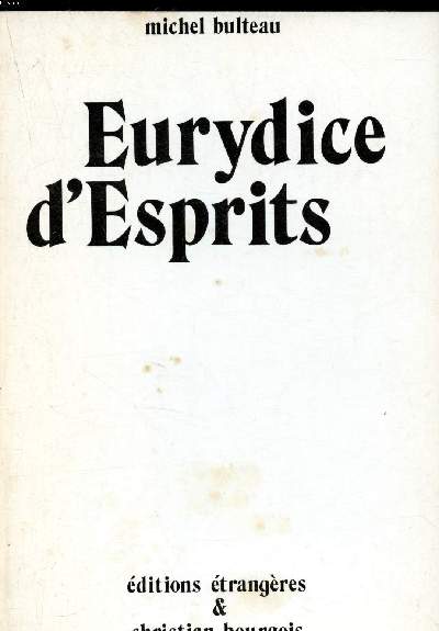 Eurydice d'esprits