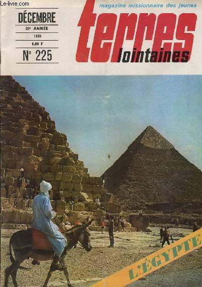 TERRES LOINTAINES n225 : L'Egypte