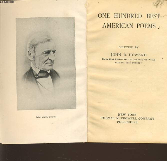ONE HUNDRED BEST AMERICAN POEMS