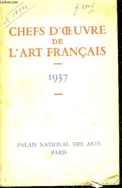 CHEF D'OEUVRE DE L'ART FRANCAIS.