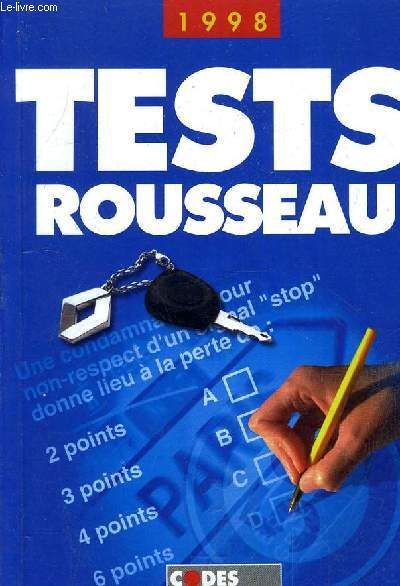 CODE ROUSSEAU TESTS.