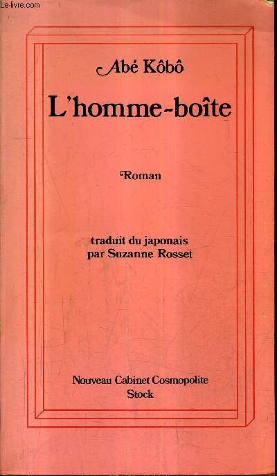 L'HOMME BOITE - ROMAN.