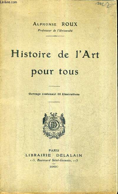 HISTOIRE DE L'ART POUR TOUS.