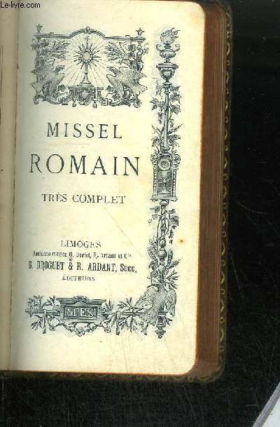 MISSEL ROMAIN TRES COMPLET N 504