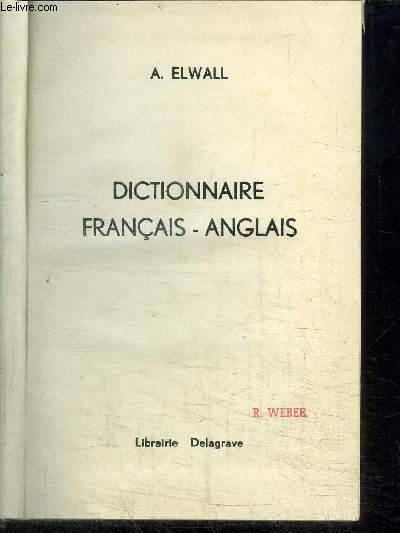 DICTIONNAIRE FRANCAIS-ANGLAIS
