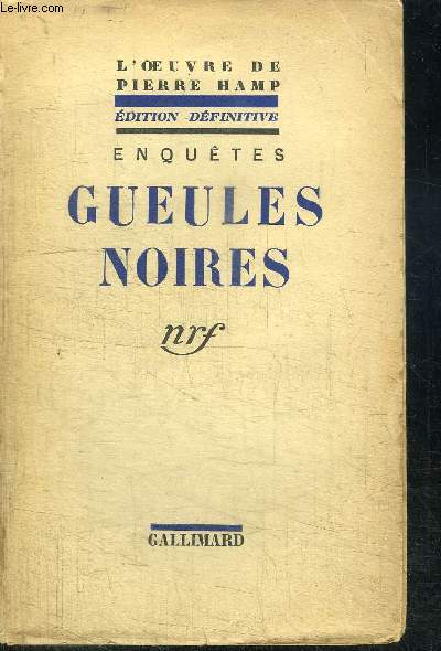 ENQUETES - GUEULES NOIRES