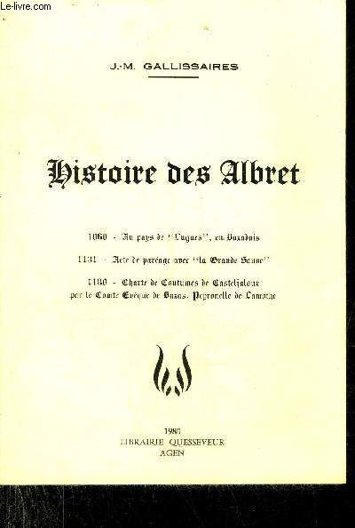 HISTOIRE DES ALBRET.